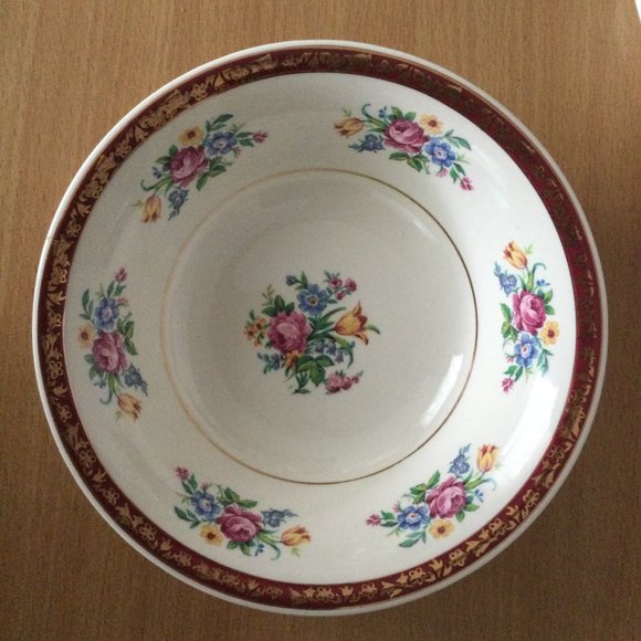 Vintage Tudor Rose Swinnertons Staffordshire Made in England lot of bowls plate - Picture 5 of 12